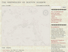 Tablet Screenshot of bostonshipwrecks.org